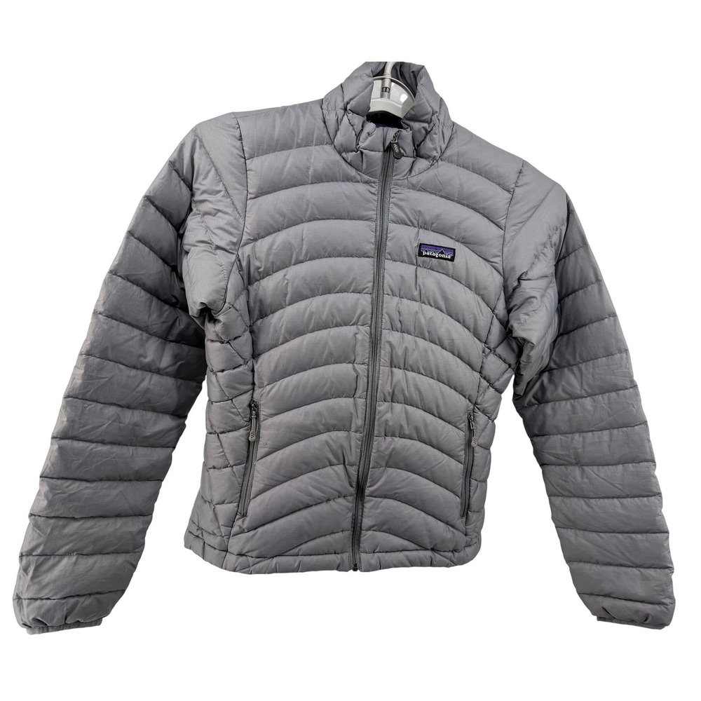 Patagonia Women's Gray Down Sweater Insulated‎ Puffer Jacket Lightweight XS